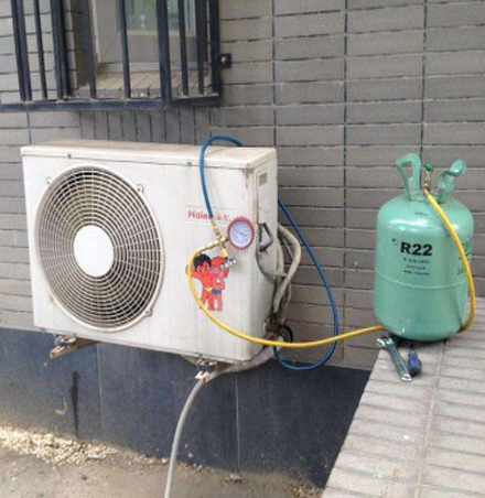 黄龙空调加氟